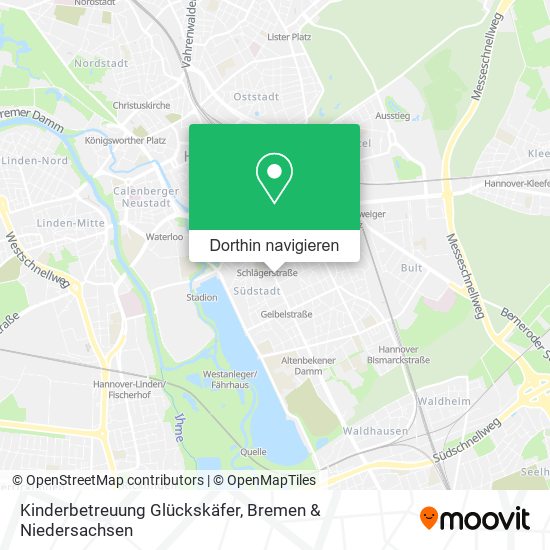 Kinderbetreuung Glückskäfer Karte
