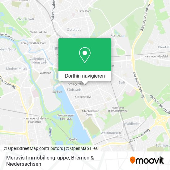 Meravis Immobiliengruppe Karte
