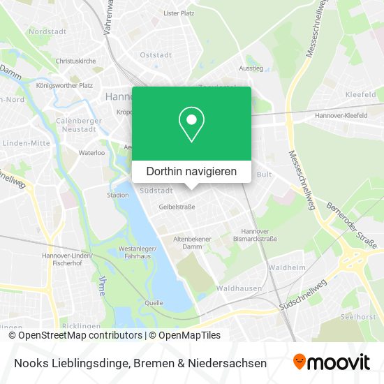 Nooks Lieblingsdinge Karte