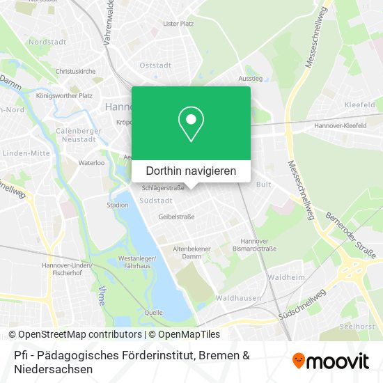 Pfi - Pädagogisches Förderinstitut Karte