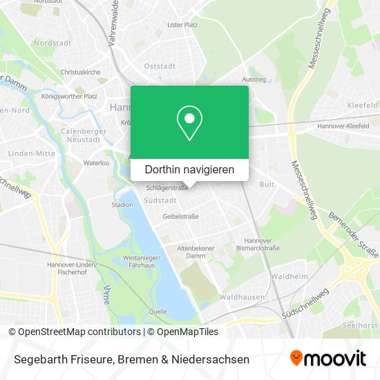 Segebarth Friseure Karte