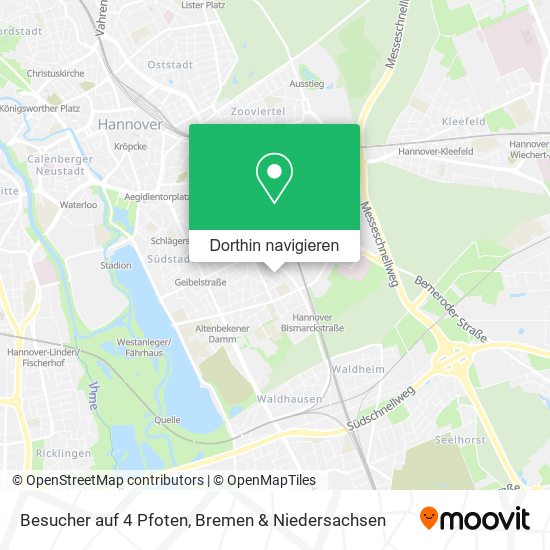Besucher auf 4 Pfoten Karte