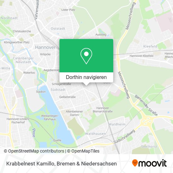 Krabbelnest Kamillo Karte
