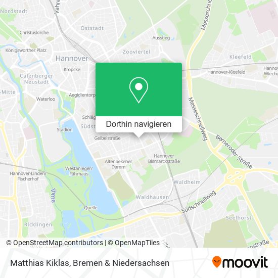 Matthias Kiklas Karte