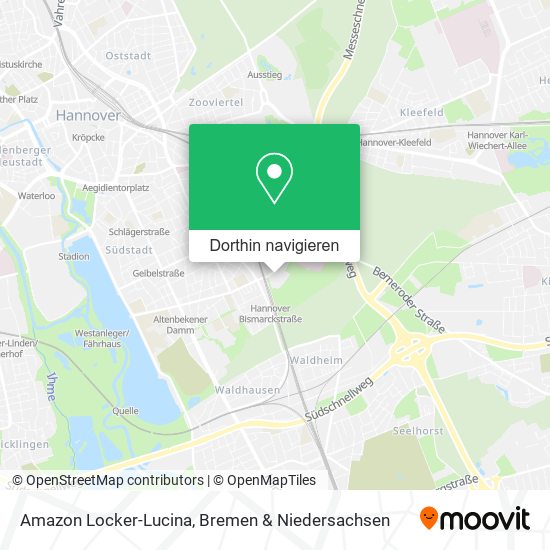 Amazon Locker-Lucina Karte