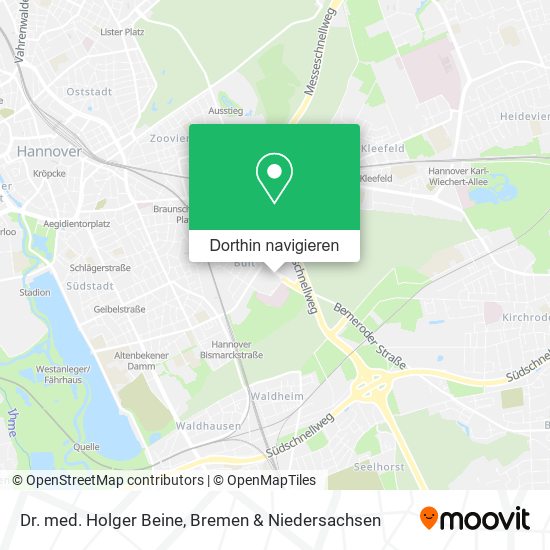 Dr. med. Holger Beine Karte