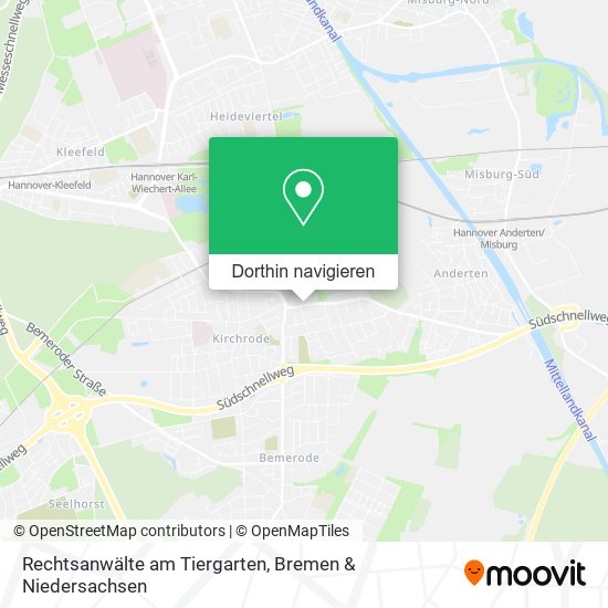 Rechtsanwälte am Tiergarten Karte