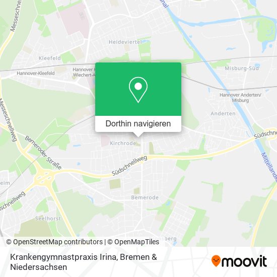 Krankengymnastpraxis Irina Karte