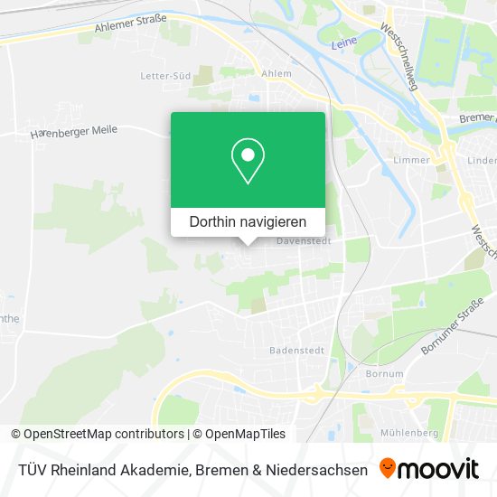 TÜV Rheinland Akademie Karte