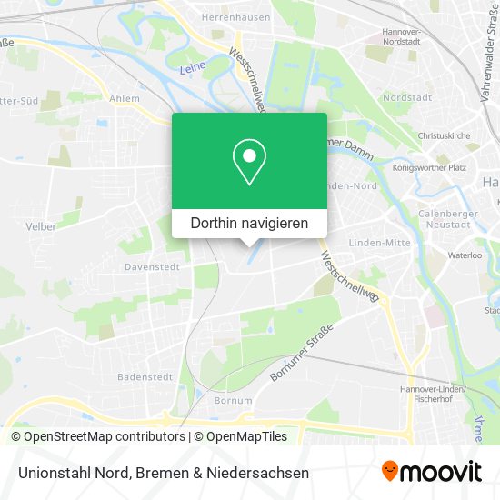 Unionstahl Nord Karte