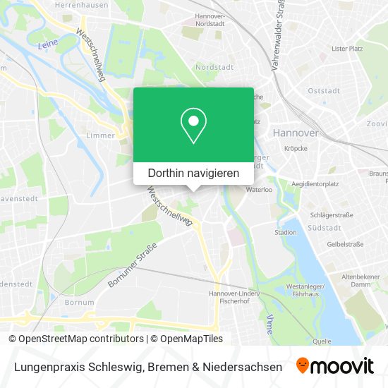 Lungenpraxis Schleswig Karte
