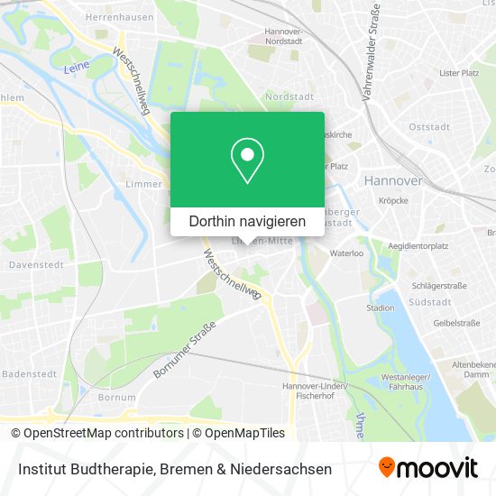 Institut Budtherapie Karte