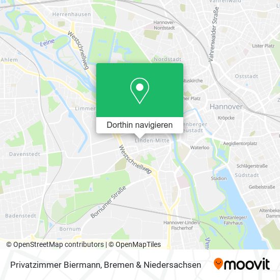 Privatzimmer Biermann Karte