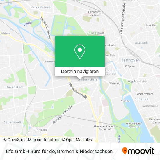 Bfd GmbH Büro für do Karte