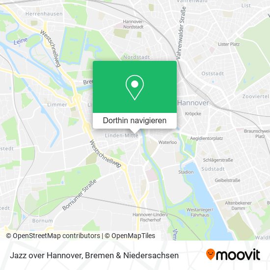 Jazz over Hannover Karte