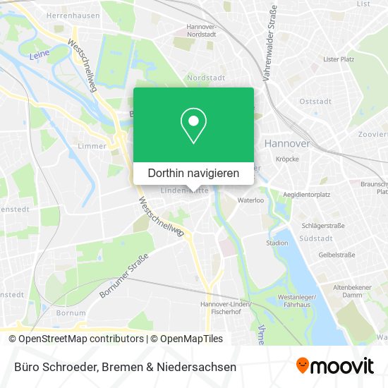 Büro Schroeder Karte