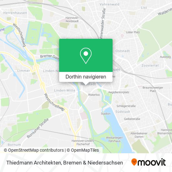Thiedmann Architekten Karte