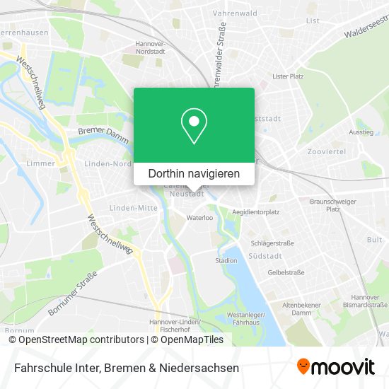 Fahrschule Inter Karte