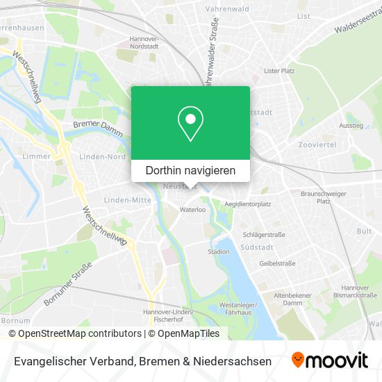 Evangelischer Verband Karte