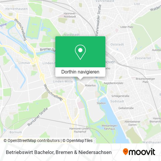 Betriebswirt Bachelor Karte