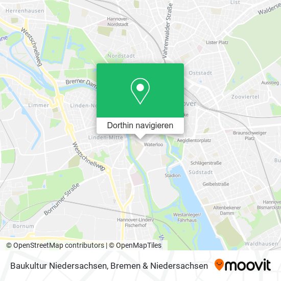 Baukultur Niedersachsen Karte