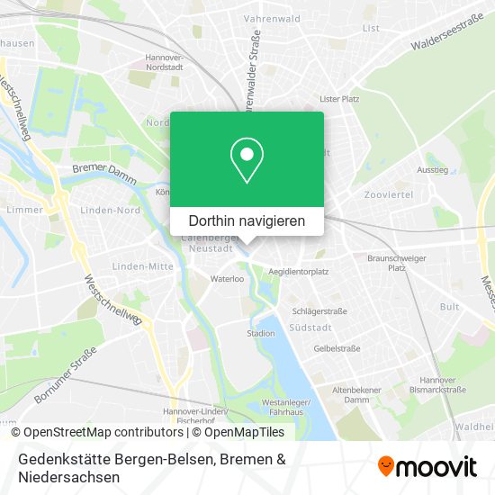 Gedenkstätte Bergen-Belsen Karte