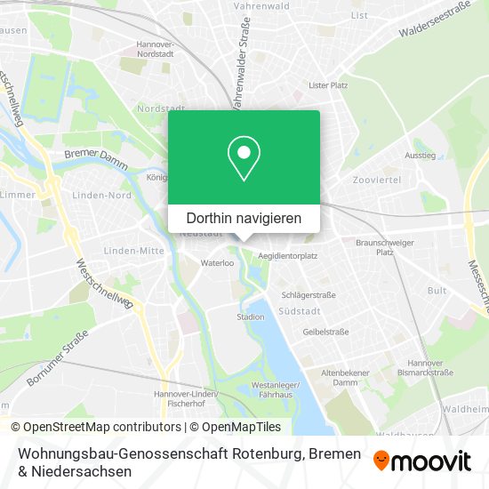 Wohnungsbau-Genossenschaft Rotenburg Karte