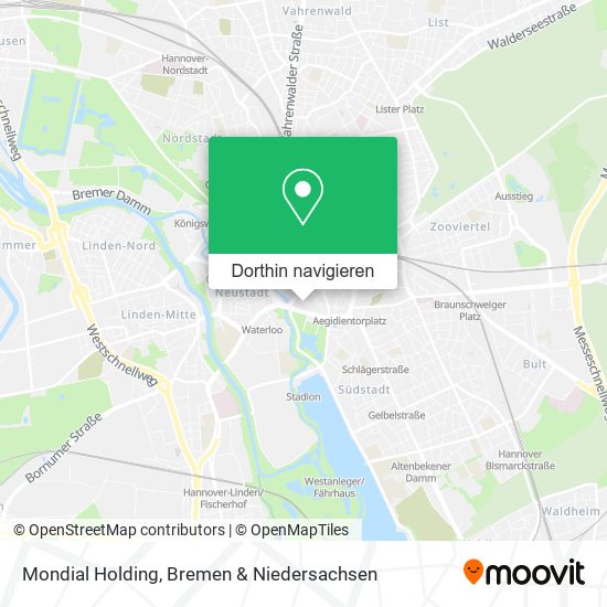 Mondial Holding Karte