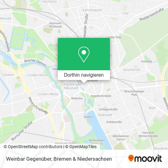 Weinbar Gegenüber Karte