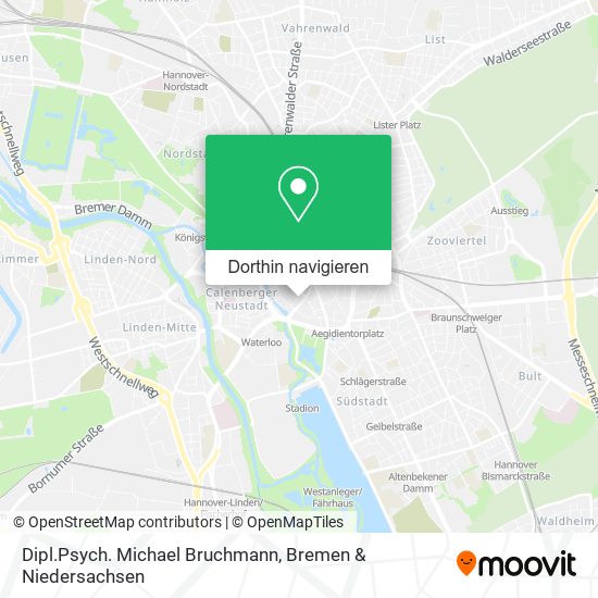 Dipl.Psych. Michael Bruchmann Karte