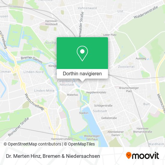 Dr. Merten Hinz Karte