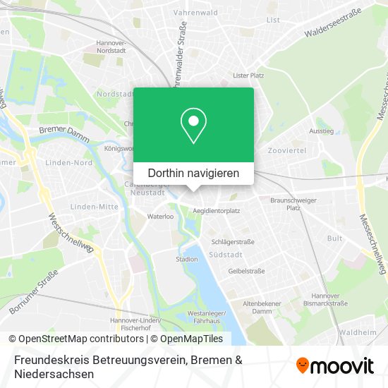 Freundeskreis Betreuungsverein Karte
