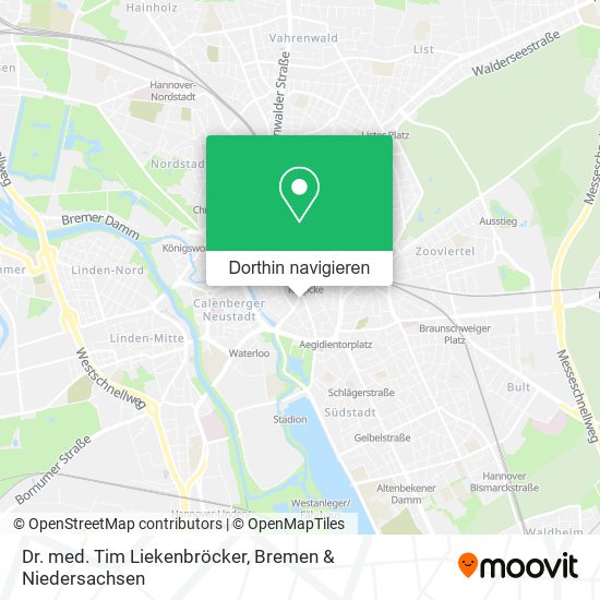 Dr. med. Tim Liekenbröcker Karte