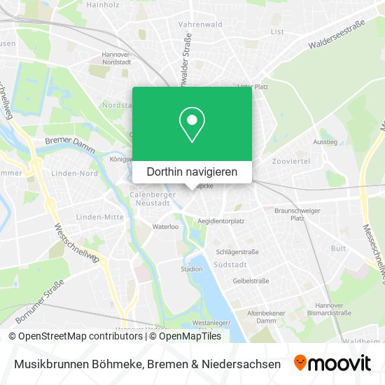 Musikbrunnen Böhmeke Karte