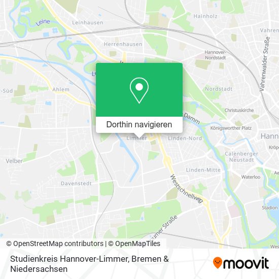 Studienkreis Hannover-Limmer Karte