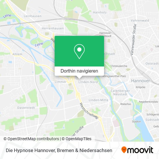 Die Hypnose Hannover Karte