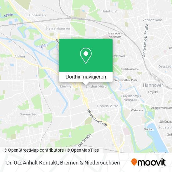 Dr. Utz Anhalt Kontakt Karte