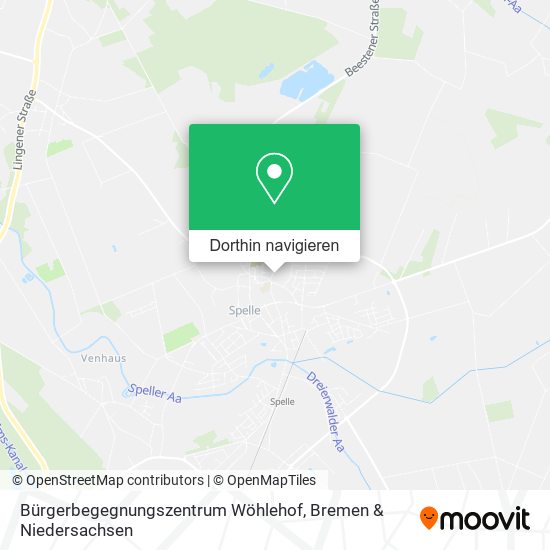 Bürgerbegegnungszentrum Wöhlehof Karte