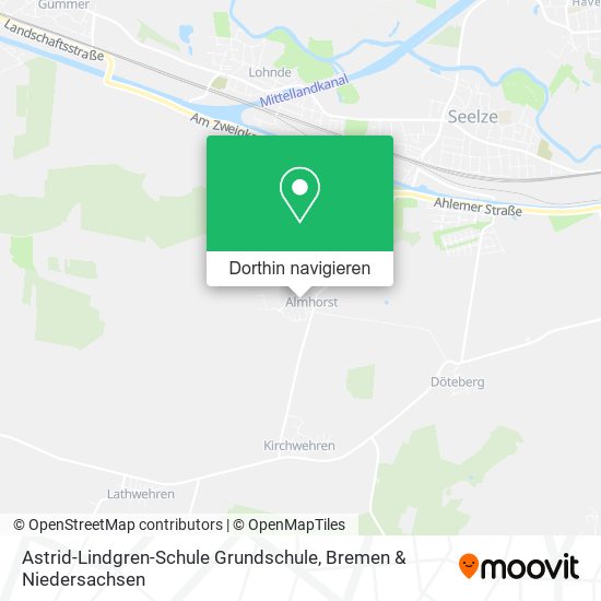 Astrid-Lindgren-Schule Grundschule Karte