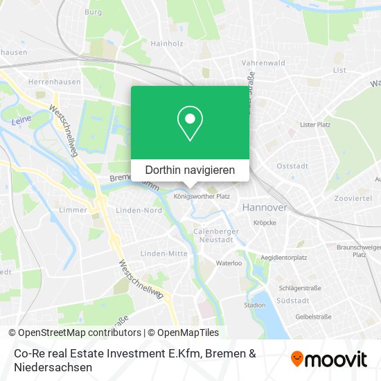 Co-Re real Estate Investment E.Kfm Karte