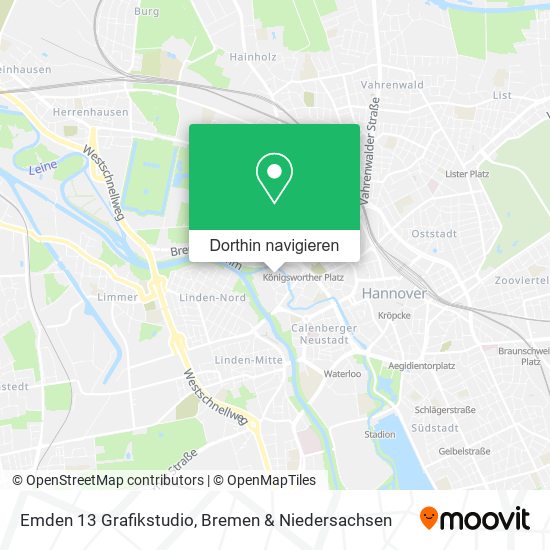 Emden 13 Grafikstudio Karte