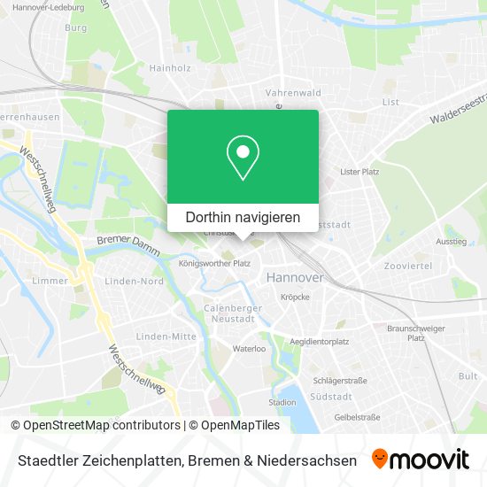 Staedtler Zeichenplatten Karte
