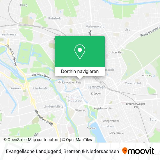 Evangelische Landjugend Karte