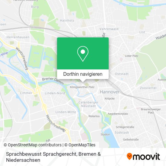Sprachbewusst Sprachgerecht Karte