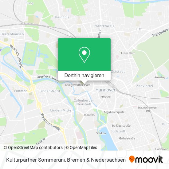 Kulturpartner Sommeruni Karte