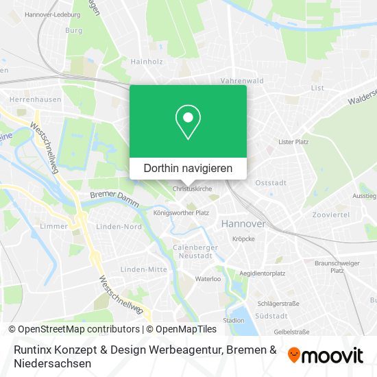Runtinx Konzept & Design Werbeagentur Karte