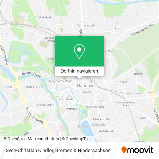 Sven-Christian Kindler Karte