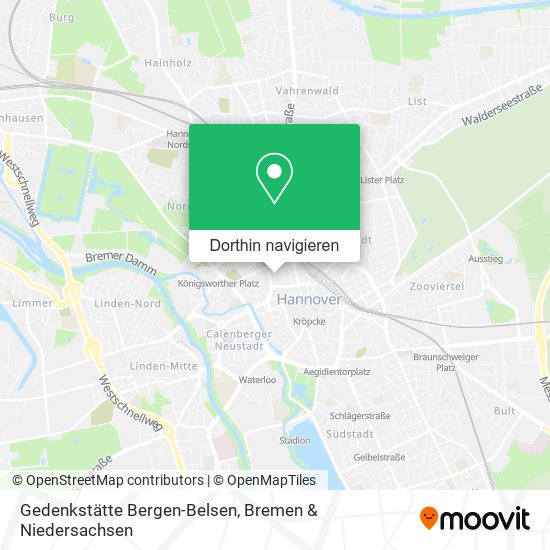 Gedenkstätte Bergen-Belsen Karte