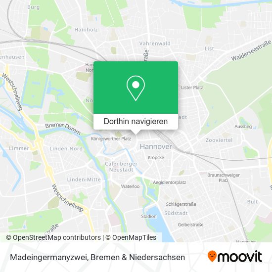 Madeingermanyzwei Karte