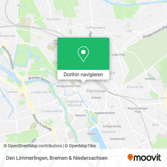 Den Limmerlingen Karte